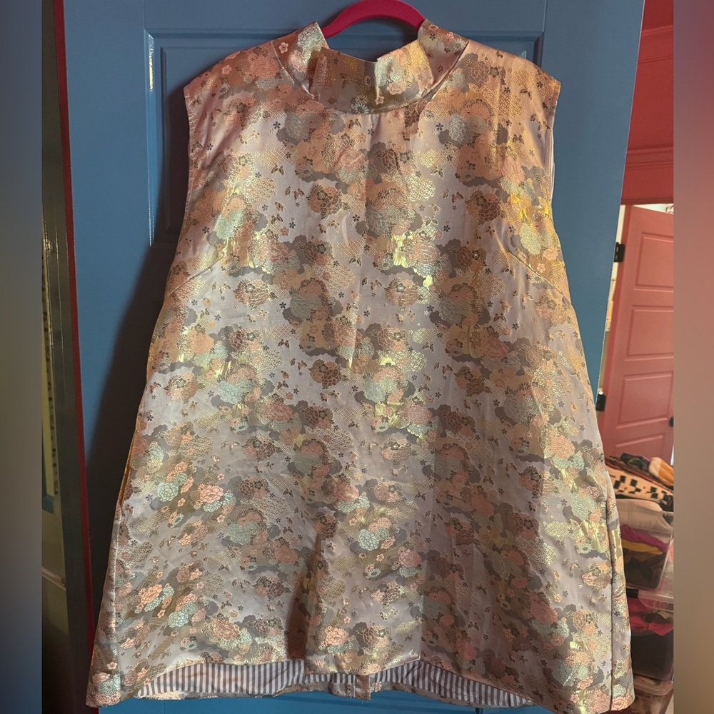 Buru brocade dress
